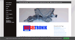 Desktop Screenshot of dieseltronik.pl